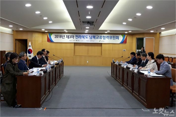 전라북도 남북교류협력위원회가 5일 회의를 열어 교류협력 우선 순위를 결정했다(사진=전북도청 제공)