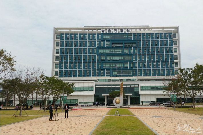전북혁신도시 입주 농촌진흥청 본관 김용완 기자