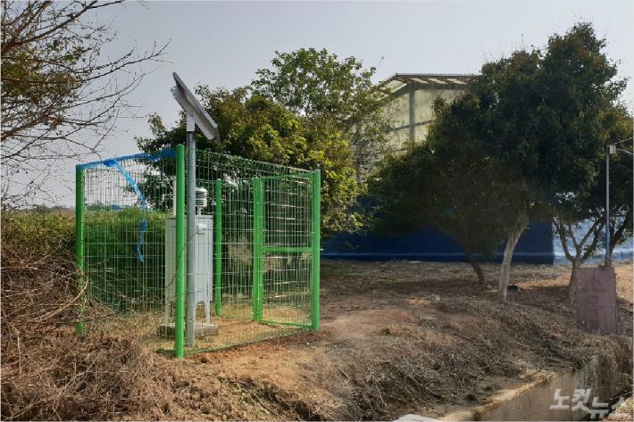 정읍시가 설치한 무인악취포집기(사진=정읍시청 제공)