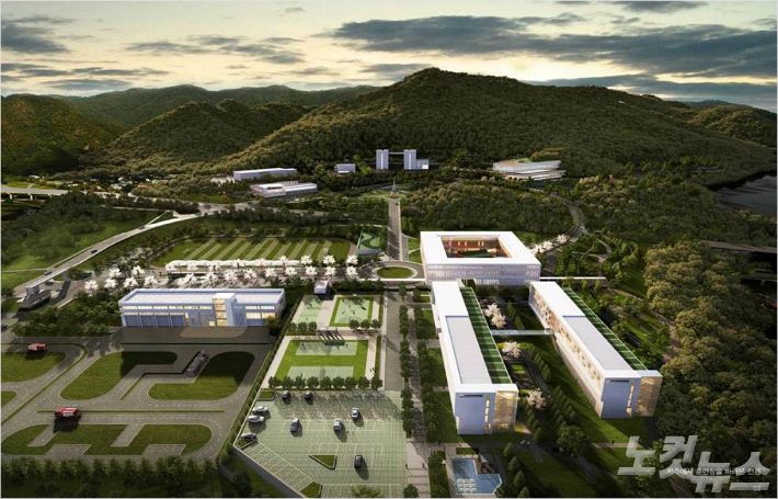 충남소방복합시설 조감도. (사진=청양군 제공)