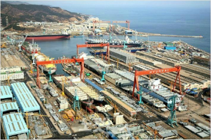 현대중공업 울산 본사 전경.(사진 = 울산CBS 자료)