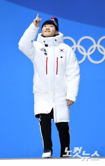 남자 쇼트트랙 1000m 서이라-여자 쇼트트랙 1500m 최민정 시상식