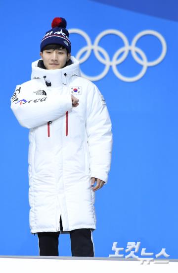 남자 쇼트트랙 1000m 서이라-여자 쇼트트랙 1500m 최민정 시상식