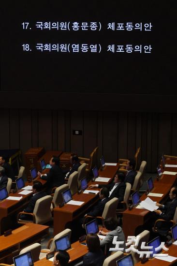 자유한국당 염동열-홍문종 의원 체포동의안 부결, 방탄국회 논란
