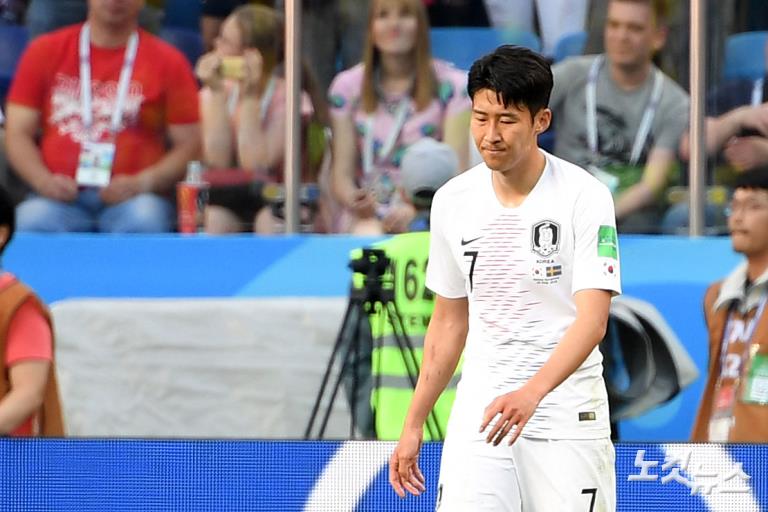 대한민국, 2018 WC 1차전 스웨덴전 패배