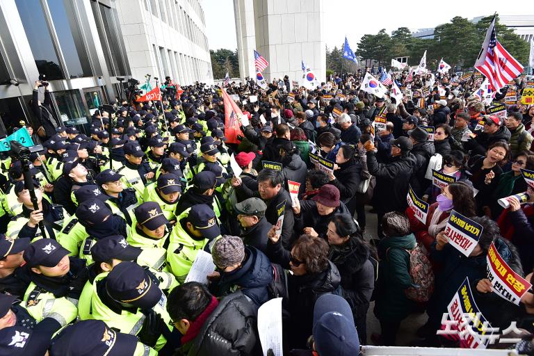 자유한국당 공수처법 선거법 날치기 저지 규탄대회