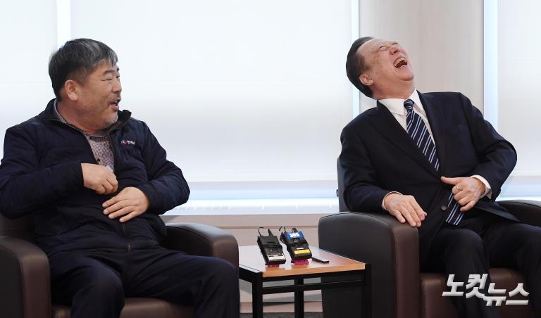 대한상의-한국노총 상견례