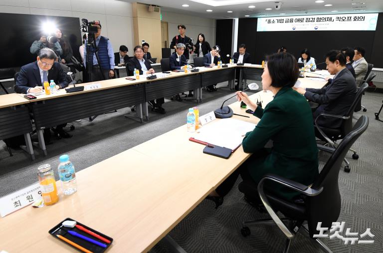 '중소기업 금융 애로 점검 협의체' 킥오프 회의