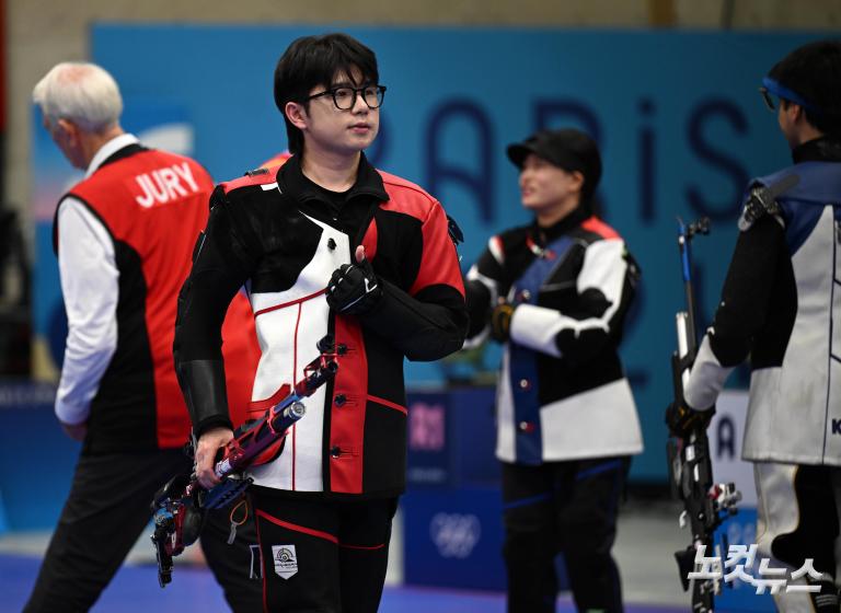 사격 공기소총 10m 혼성단체 은메달