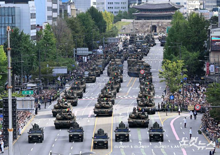 건군 76주년 국군의 날 시가행진