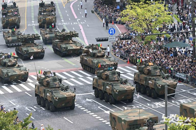 건군 76주년 국군의 날 시가행진