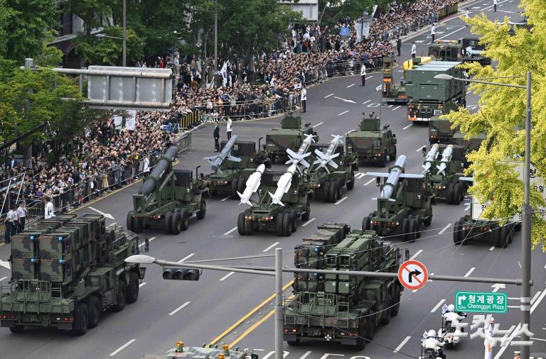 건군 76주년 국군의 날 시가행진