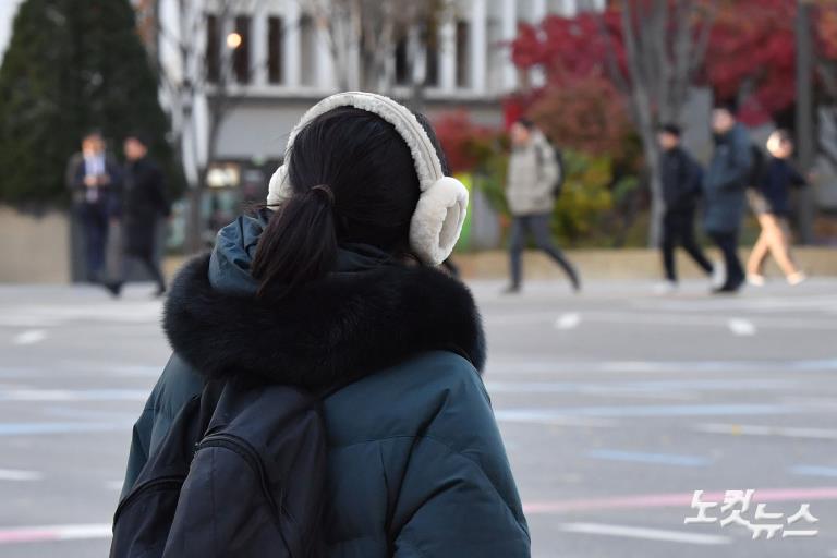 '기온 급강하' 서울 첫 영하권