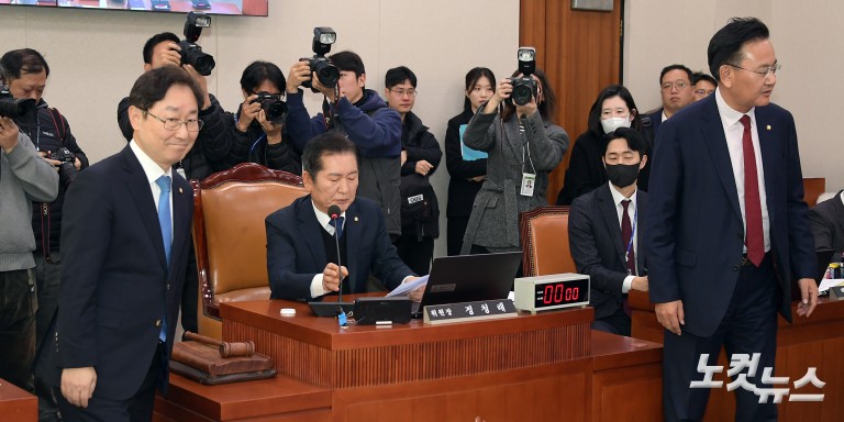 국회 법사위 '내란 특검법' 상정