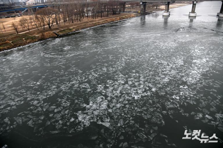 한강에 핀 빙화(氷花)