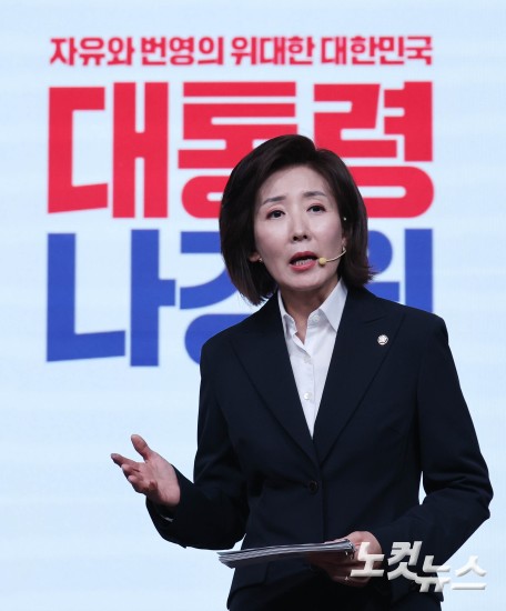 국민의힘 1차 경선 후보자 비전대회