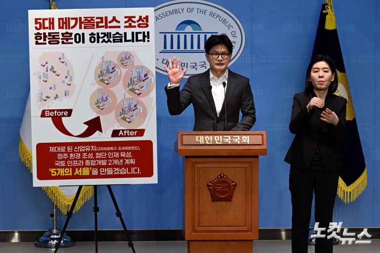 한동훈, 정책 비전발표