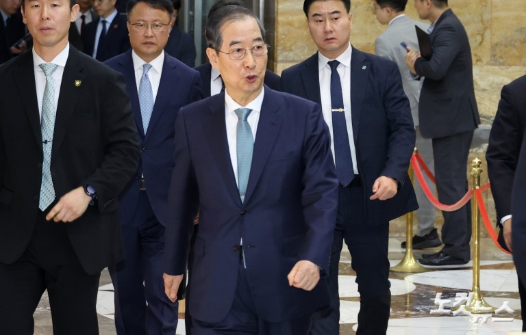 한덕수 대통령 권한대행, 2025년도 제1회 추가경정예산안에 대한 정부의 시정연설