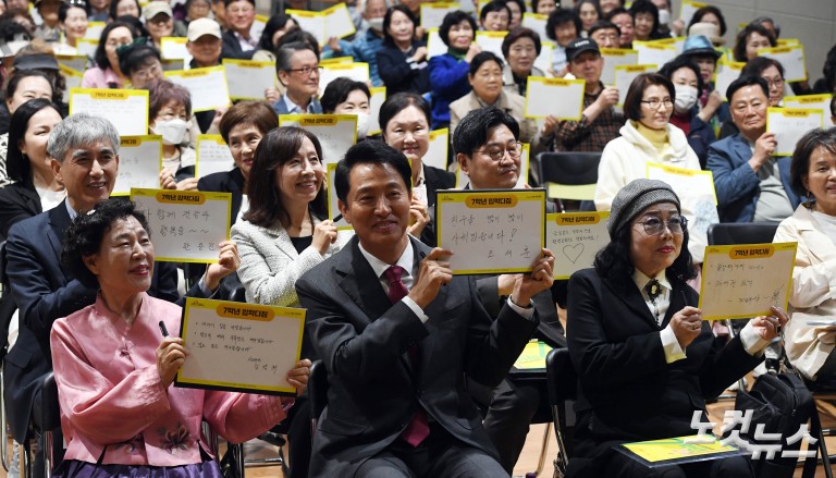 7학년 신입생들의 입학다짐