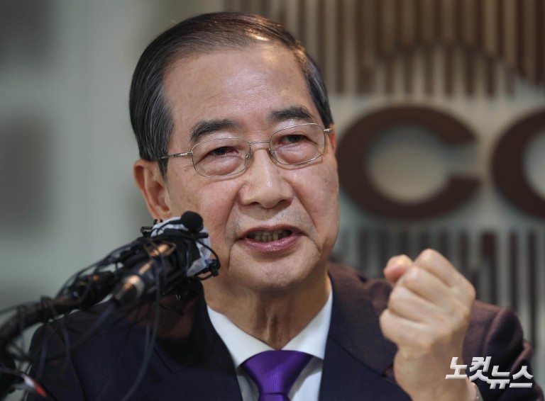 한덕수 초청 외신기자클럽 기자간담회