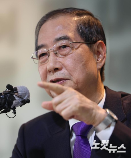 한덕수 초청 외신기자클럽 기자간담회