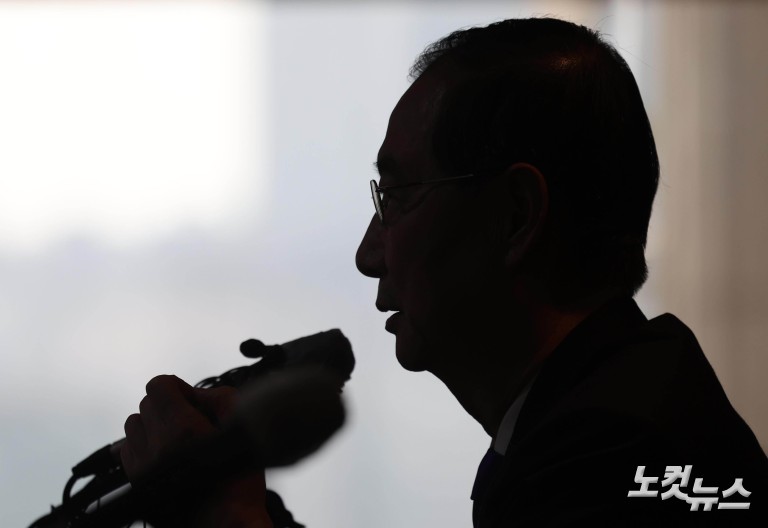 한덕수 초청 외신기자클럽 기자간담회