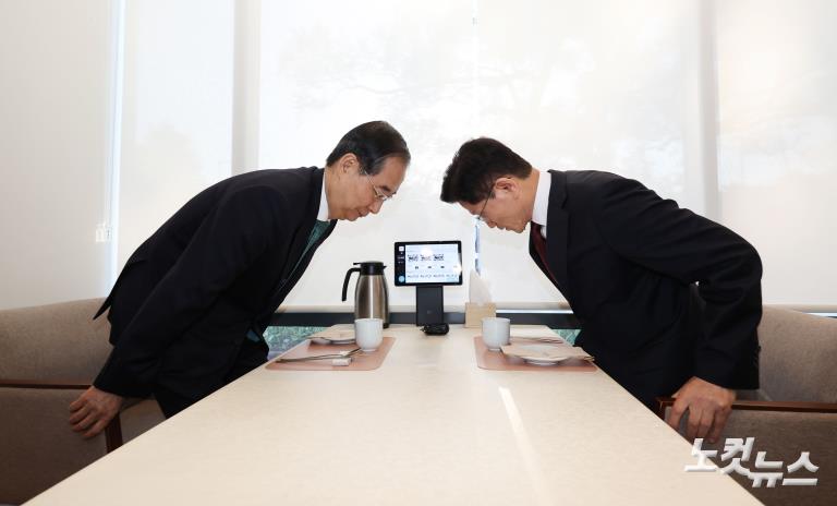 김문수-한덕수, 단일화 회동