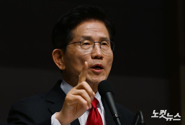 김문수 국민의힘 대선 후보 초청 관훈토론회