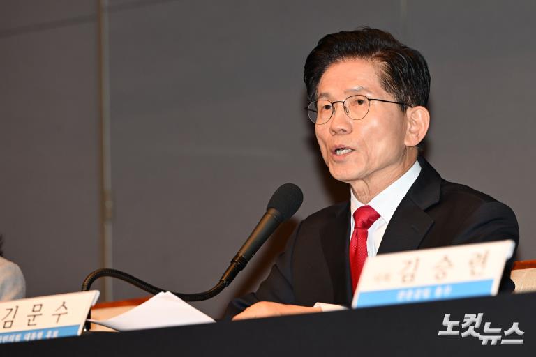 김문수 국민의힘 대선 후보 초청 관훈토론회