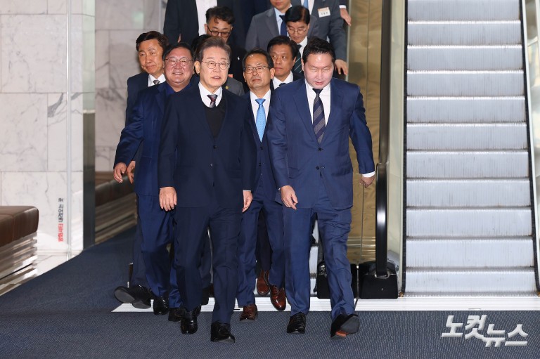 이재명, 경제5단체와 간담회