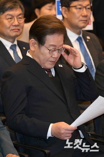 이재명, 직능본부 민생정책 협약식 참석