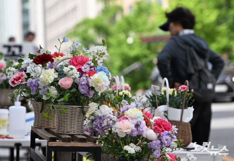 카네이션 향기 가득한 어버이날
