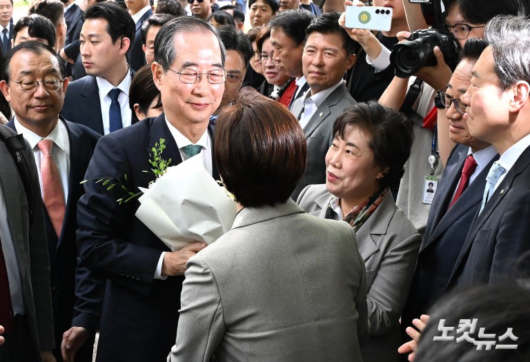 김문수-한덕수, 단일화 관련 2차 회동