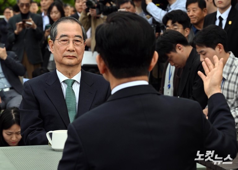 김문수-한덕수, 단일화 관련 2차 회동