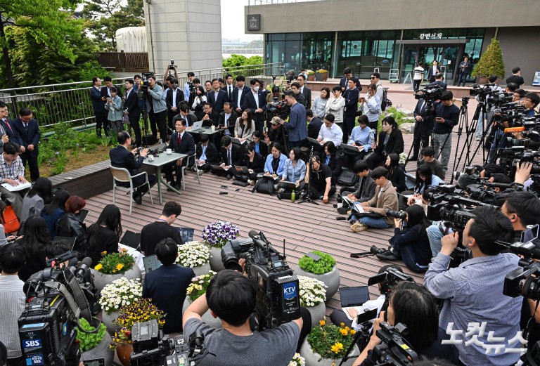 김문수-한덕수, 단일화 관련 2차 회동