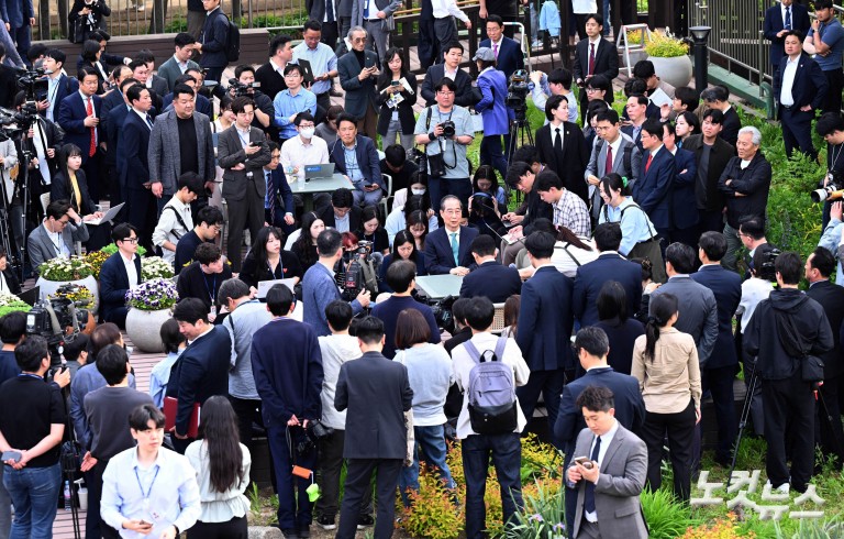 김문수-한덕수, 단일화 관련 2차 회동