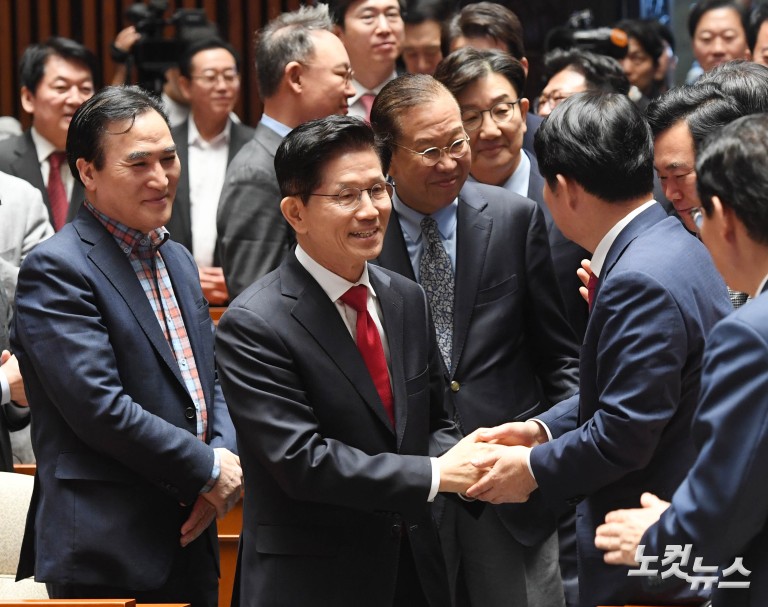 의총장 떠난 김문수