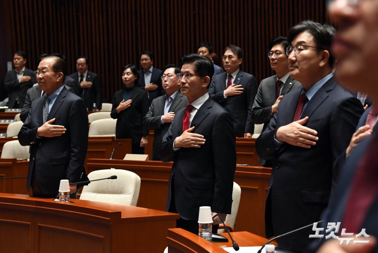 의총장 떠난 김문수