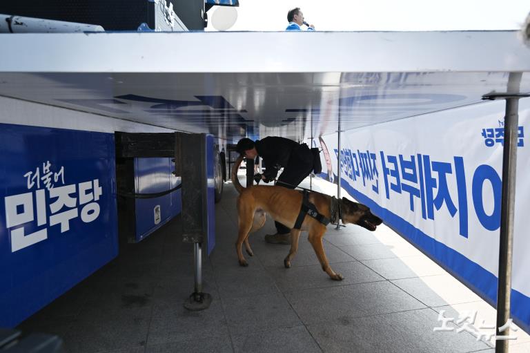 이재명, 'K-반도체' 동탄 집중유세