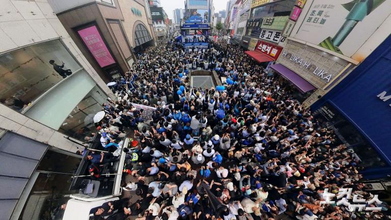 '보수 텃밭' 대구 표심 공략 나선 이재명