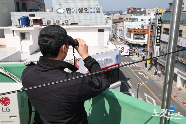 마패 목에 건 김문수