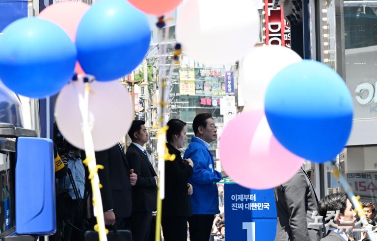 PK 표심 잡기 나선 이재명 후보