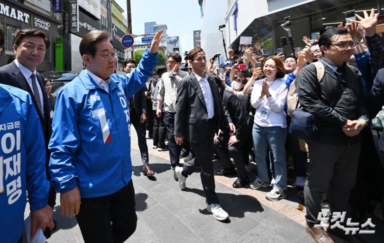 PK 표심 잡기 나선 이재명 후보