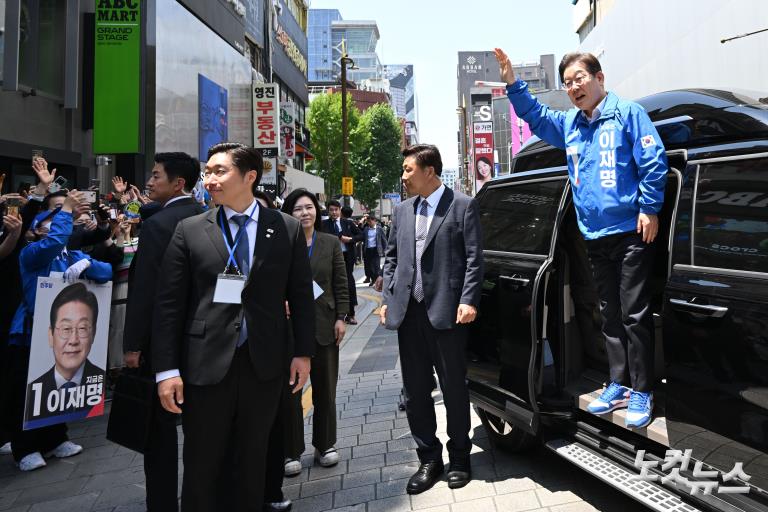 PK 표심 잡기 나선 이재명 후보
