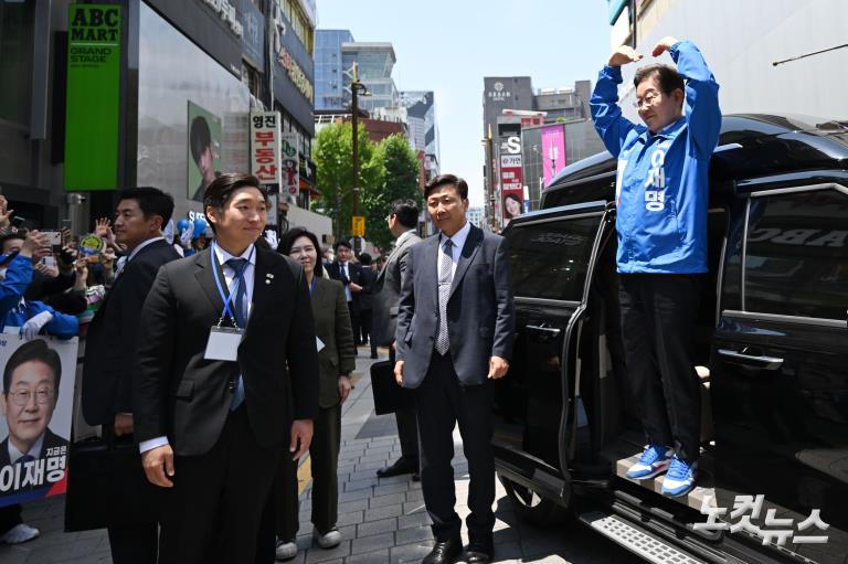 PK 표심 잡기 나선 이재명 후보