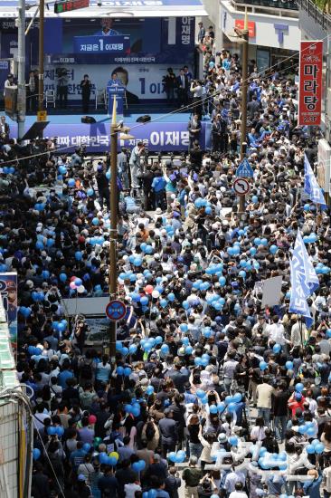 PK 표심 잡기 나선 이재명 후보