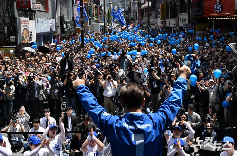 PK 표심 잡기 나선 이재명 후보