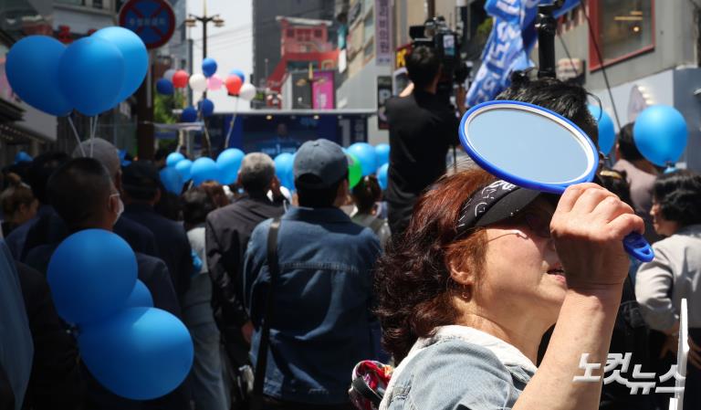 PK 표심 잡기 나선 이재명 후보