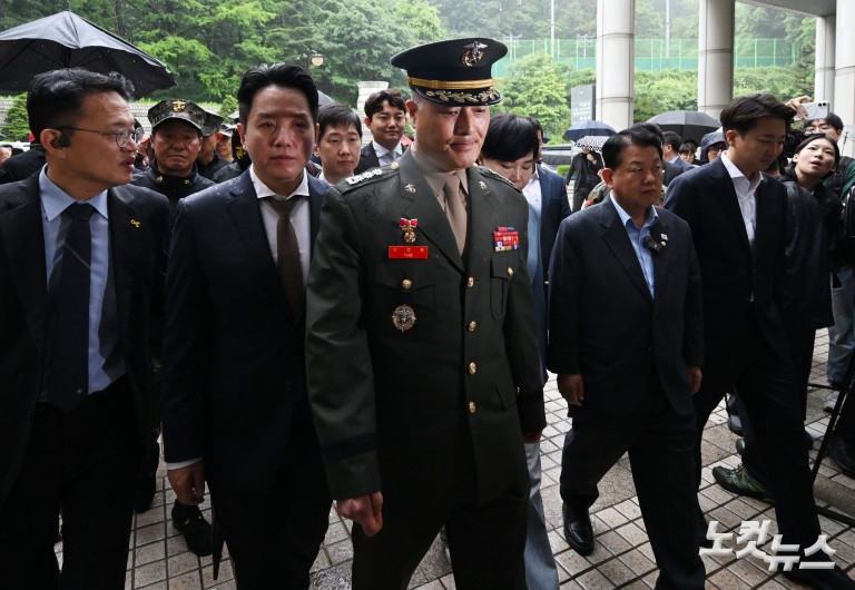 박정훈 대령, 2심 준비기일 출석