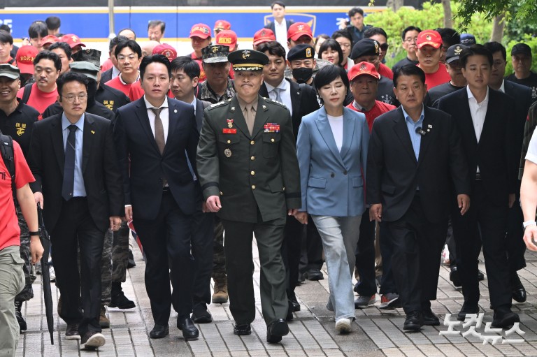 박정훈 대령, 2심 준비기일 출석